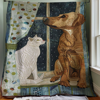 Dog And Cat WJ2907019CL Quilt