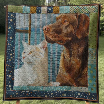 Dog And Cat WJ3007026CL Quilt