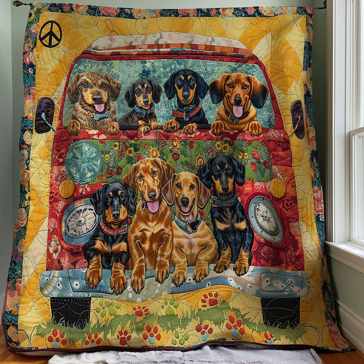 Dogs WJ1806010CL Quilt