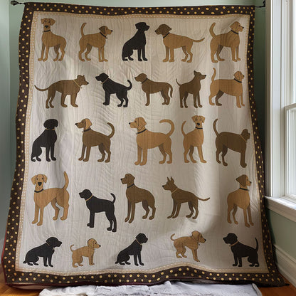 Dogs WJ0507004CL Quilt