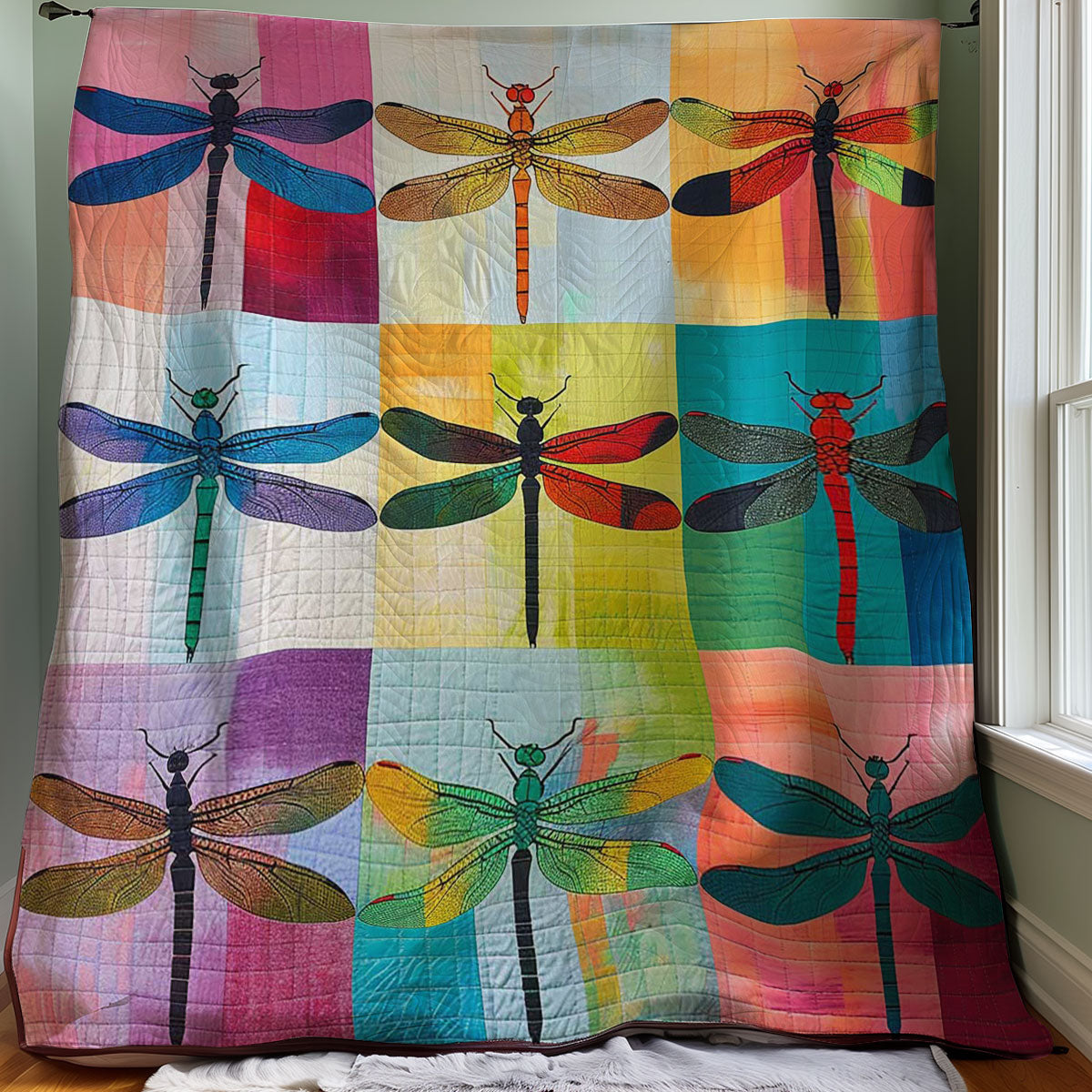 Dragonflies WJ0107010CL Quilt