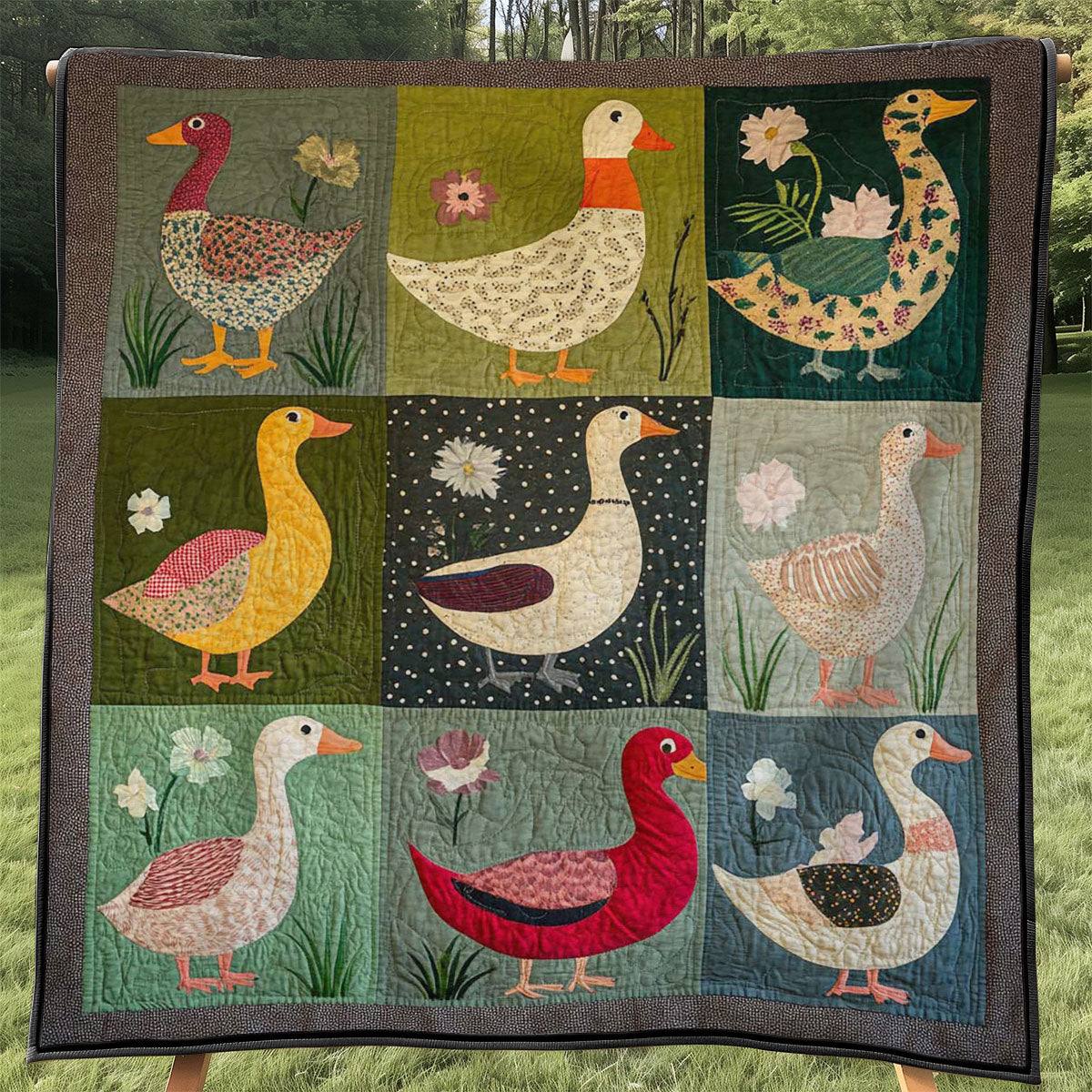 Ducks WJ0808036CL Quilt