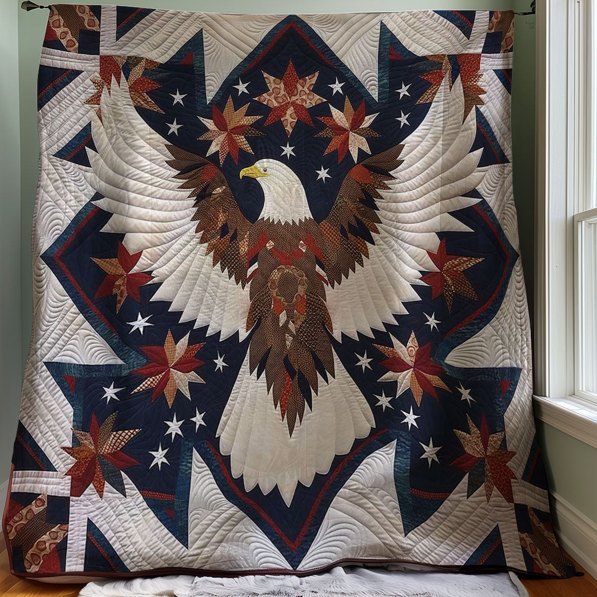 Eagle Native American WJ0207002CL Quilt