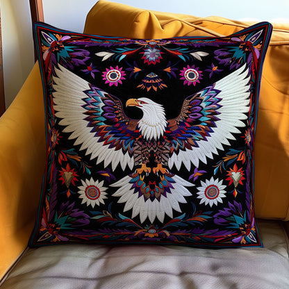 Eagle Native American WJ1409040CL Quilt Pillow Case