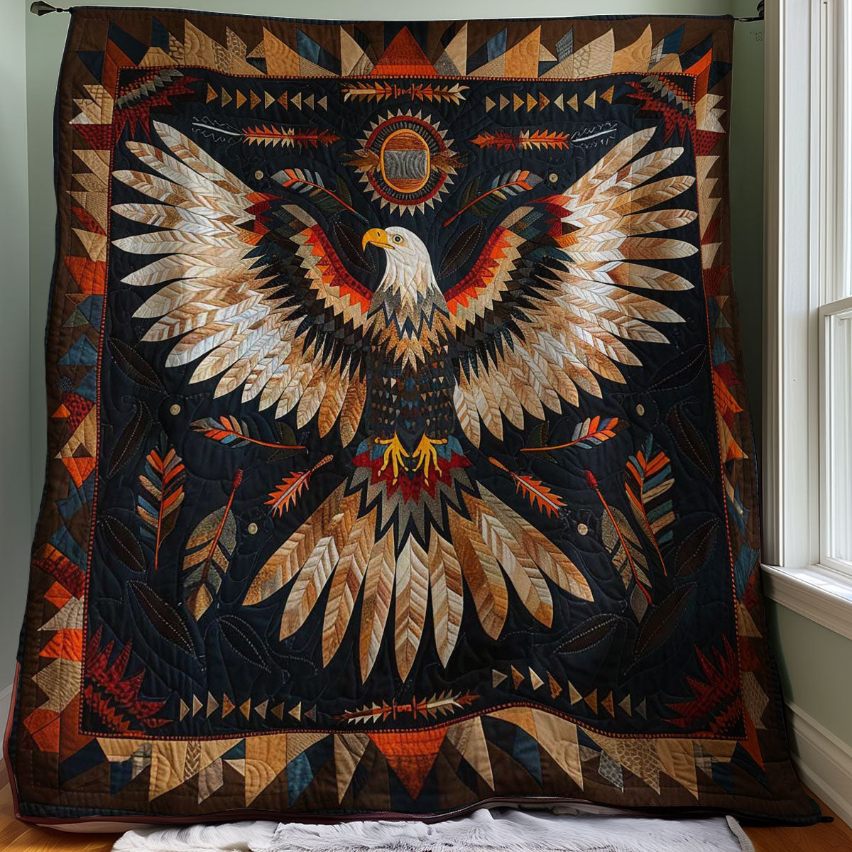 Eagle Native American WJ1607005CL Quilt