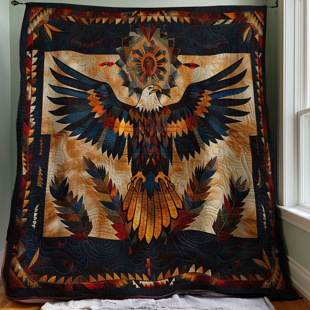 Eagle Native American WJ1707008CL Quilt