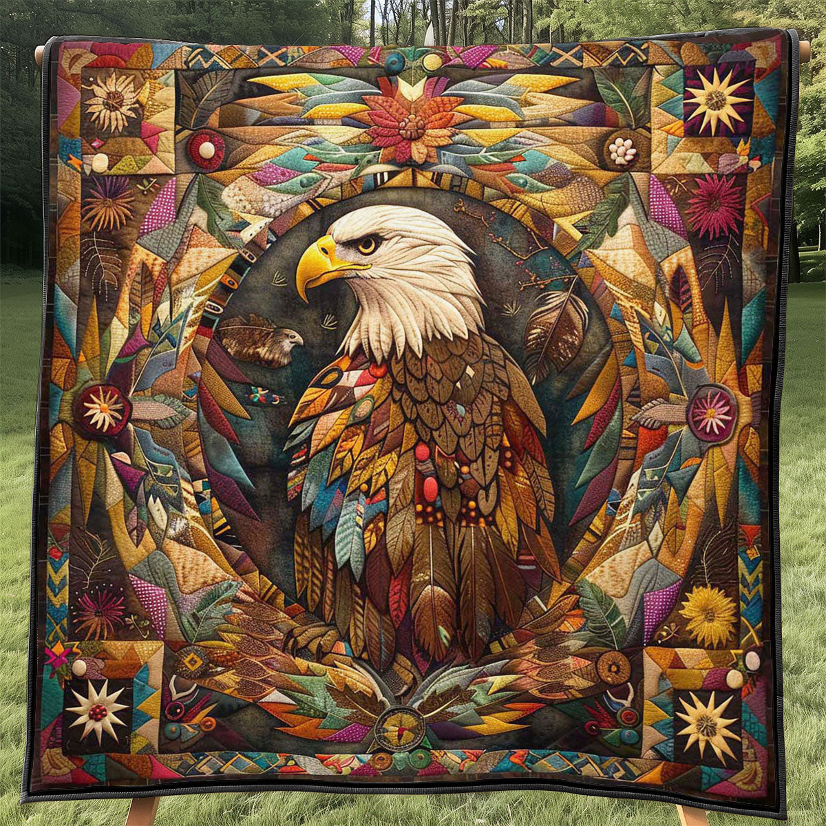 Eagle Native American WJ1908010CL Quilt