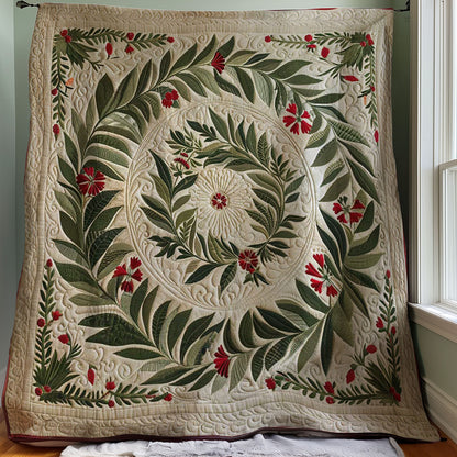 Evergreen Wreath WJ0807009CL Quilt