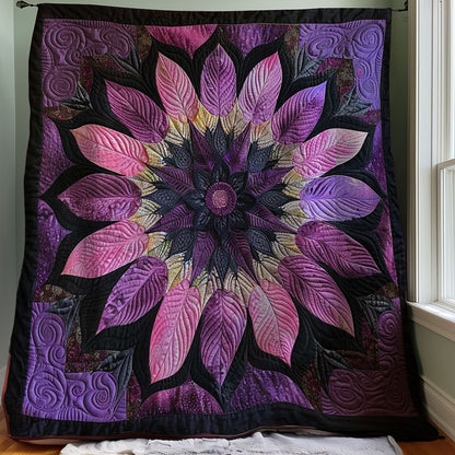 Feathered Flower WJ2007014CL Quilt