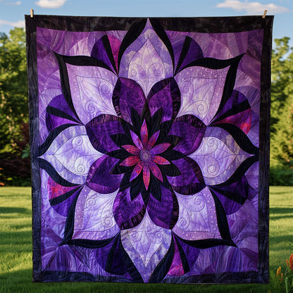 Feathered Flower WJ2208012CL Quilt