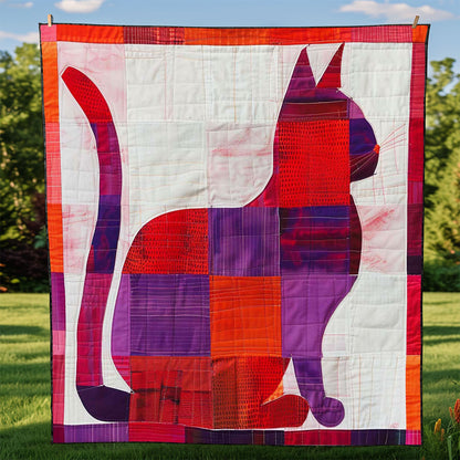 Feline Silhouettes WJ2408012CL Quilt