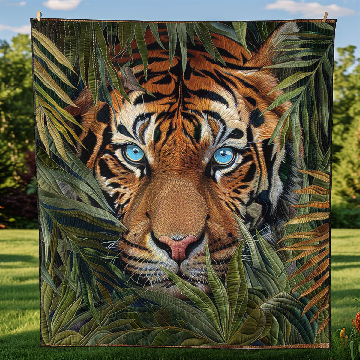 Fierce Tiger WJ0909014CL Quilt
