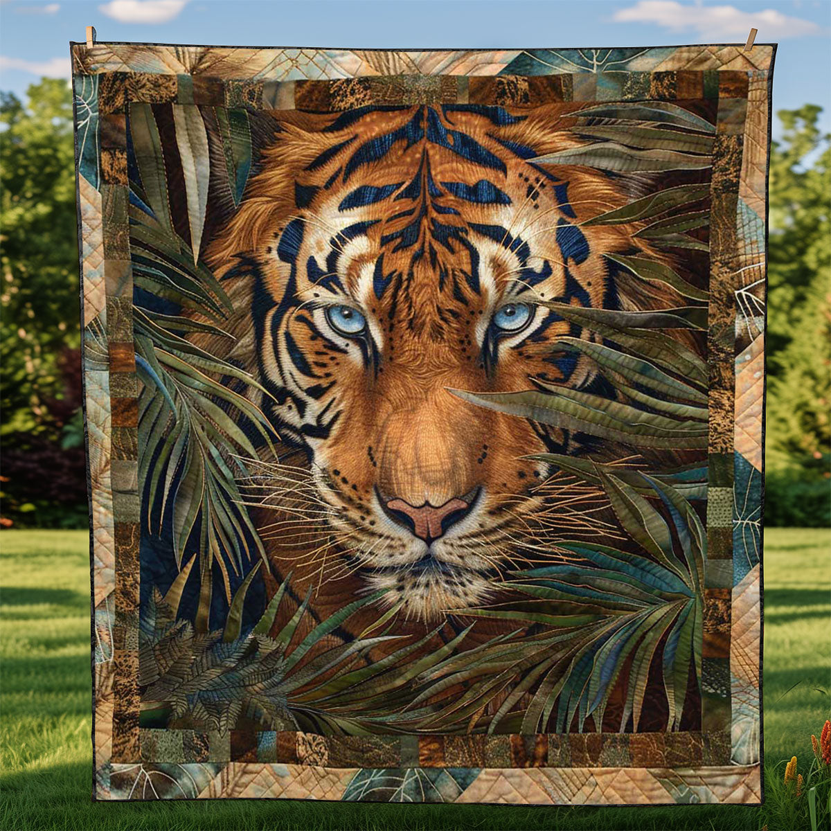 Fierce Tiger WJ1009011CL Quilt