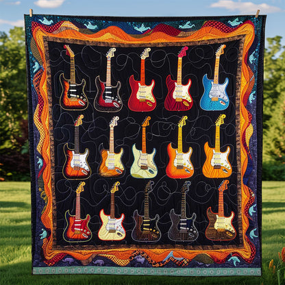 Fiery Guitar WJ1409011CL Quilt