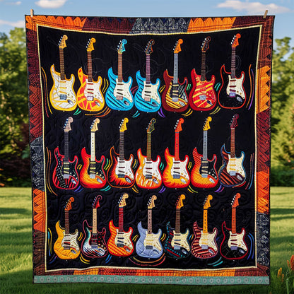 Fiery Guitar WJ1709011CL Quilt