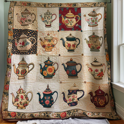 Floral Tea Set WJ2307019CL Quilt