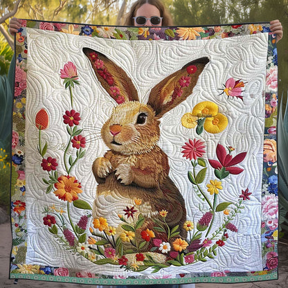 Flower Rabbit WJ2908007CL Quilt