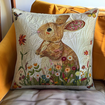 Flower Rabbit WJ2908033CL Quilt Pillow Case