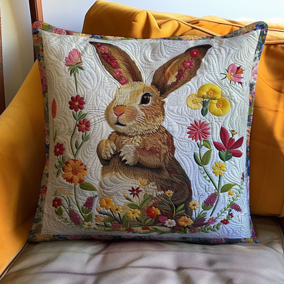 Flower Rabbit WJ2908034CL Quilt Pillow Case