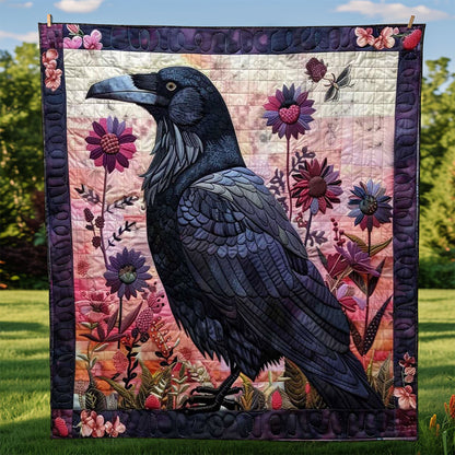 Flower Raven WJ0609009CL Quilt