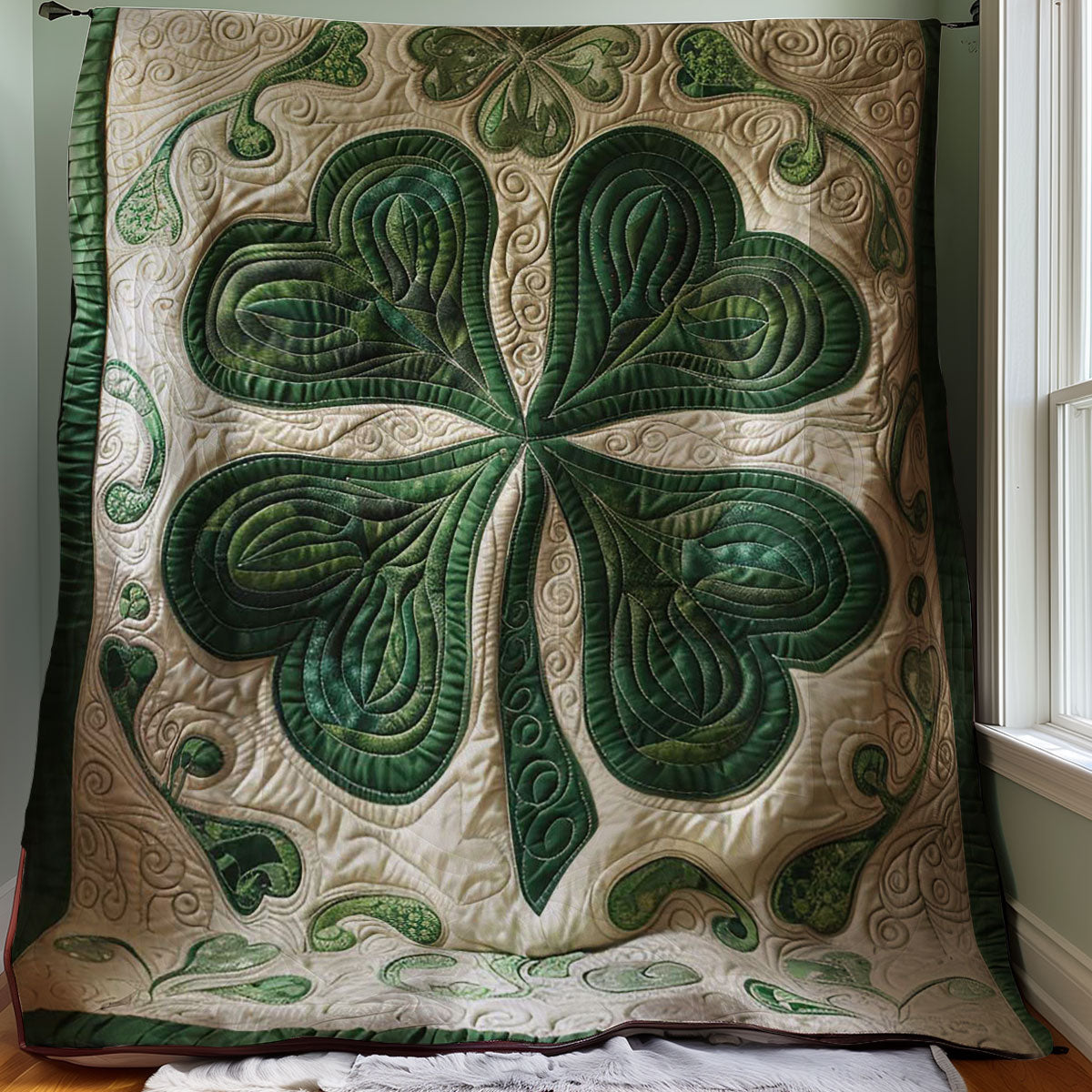 Four-Leaf Clover WJ2007016CL Quilt