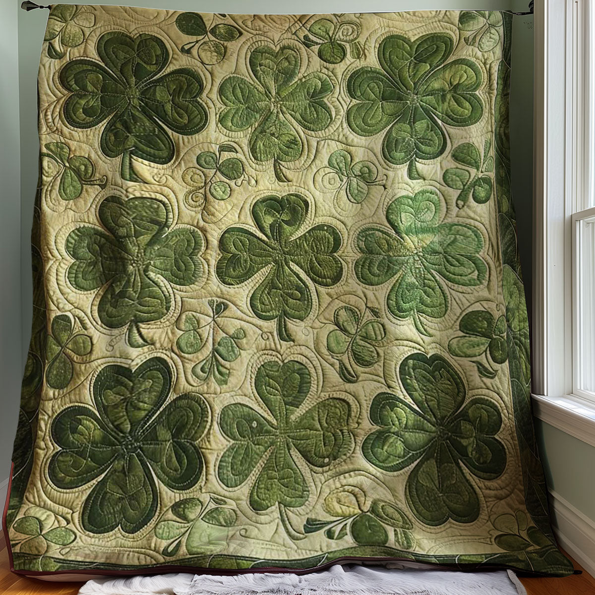 Four-Leaf Clover WJ2207024CL Quilt