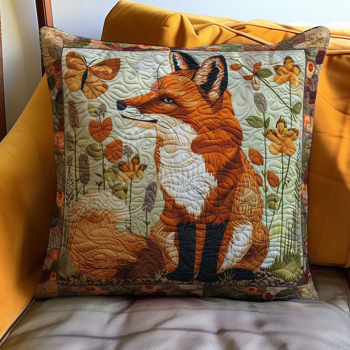 Fox WJ0807031CL Quilt Pillow Case