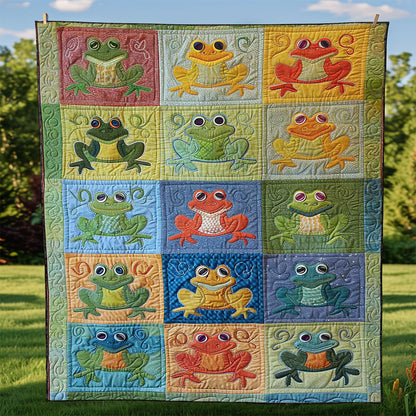 Frogs WJ2108015CL Quilt