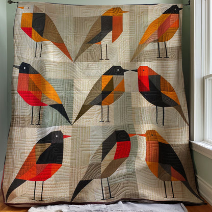 Geometric Bird WJ2707022CL Quilt