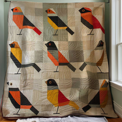 Geometric Bird WJ2707023CL Quilt