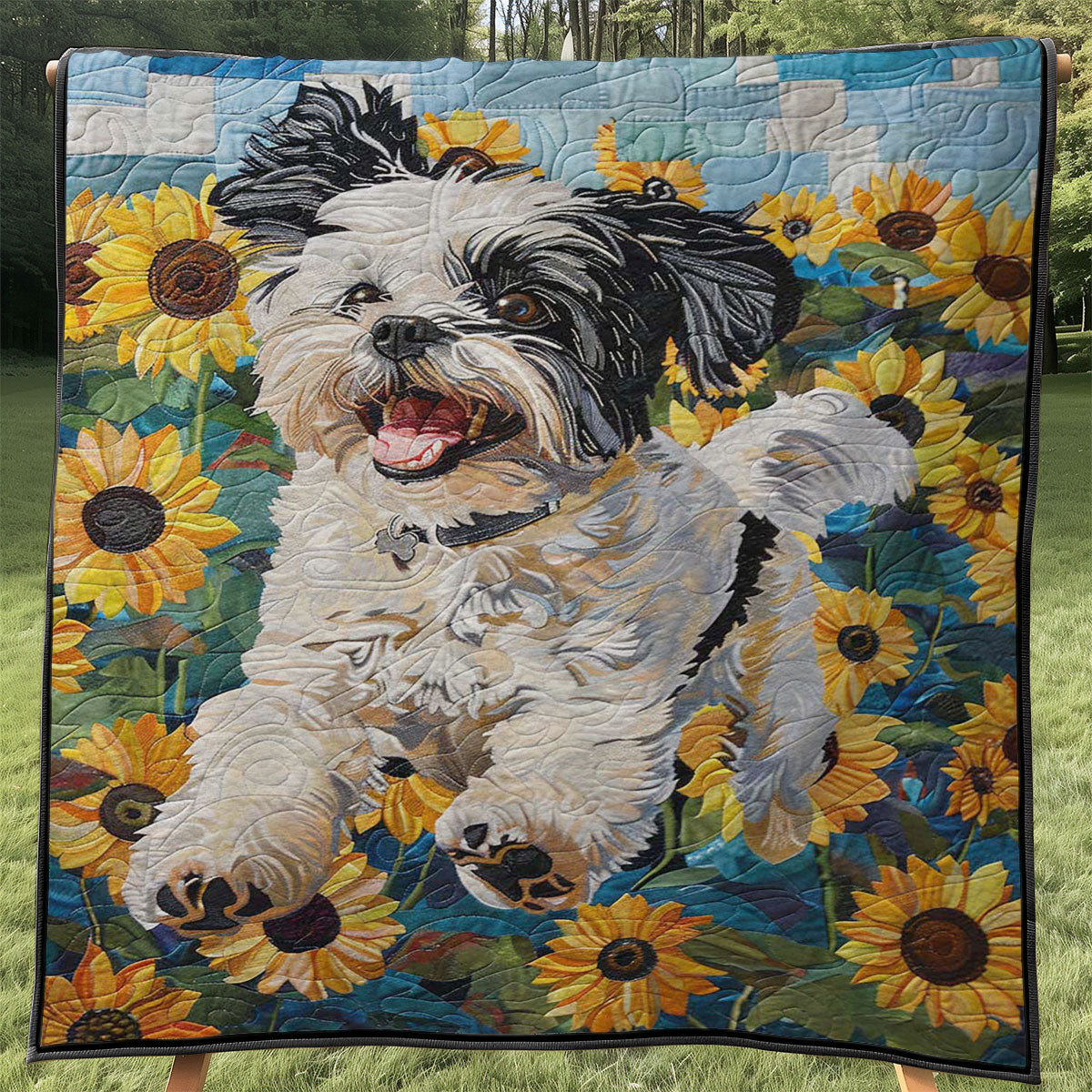 Happy Puppy WJ1008023CL Quilt
