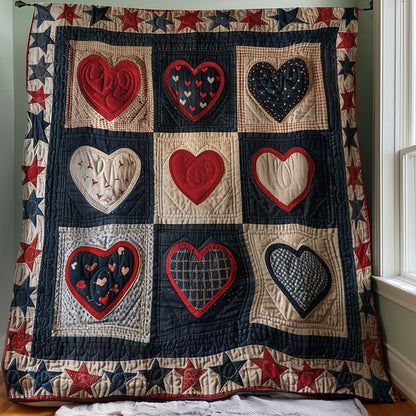 Hearts WJ1207008CL Quilt