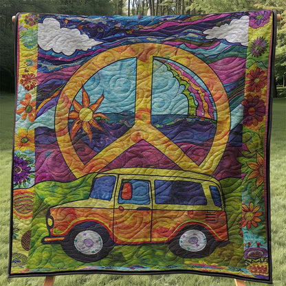 Hippie Hippy Car WJ0308020CL Quilt