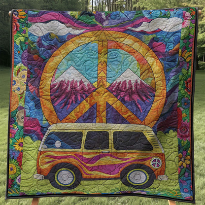 Hippie Hippy Car WJ0308022CL Quilt