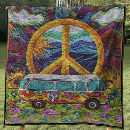 Hippie Hippy Car WJ0308023CL Quilt