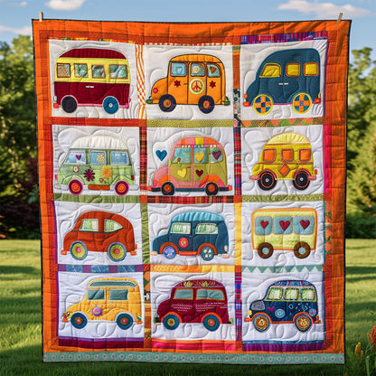 Hippie Van WJ1709012CL Quilt