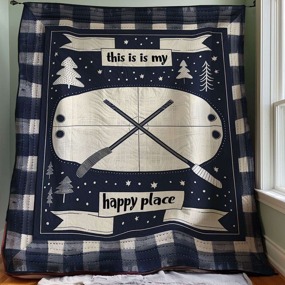 Hockey WJ0507014CL Quilt