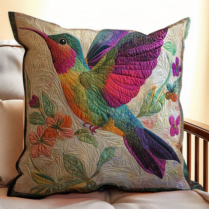 Hummingbird WJ1908034CL Quilt Pillow Case