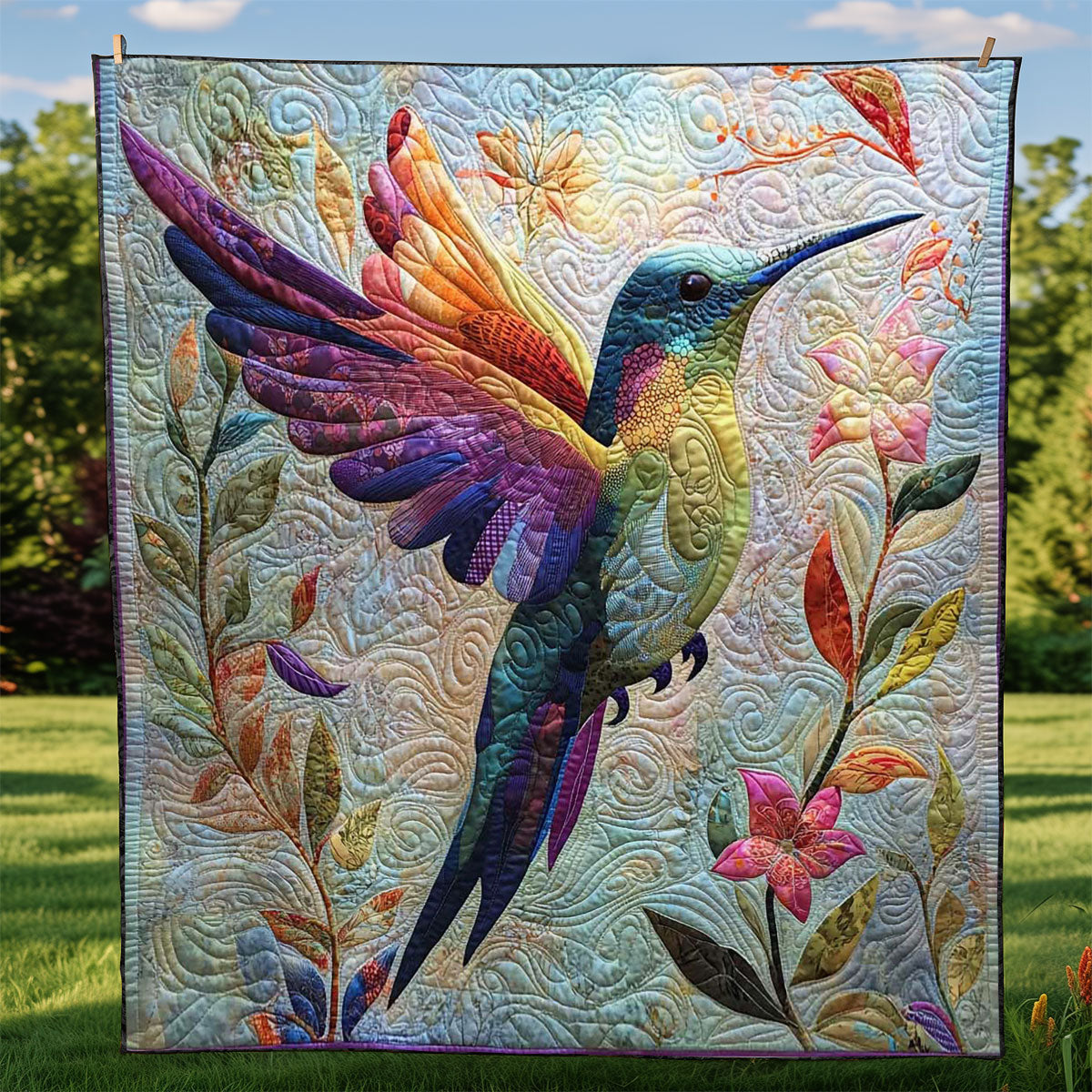 Hummingbird WJ2408015CL Quilt