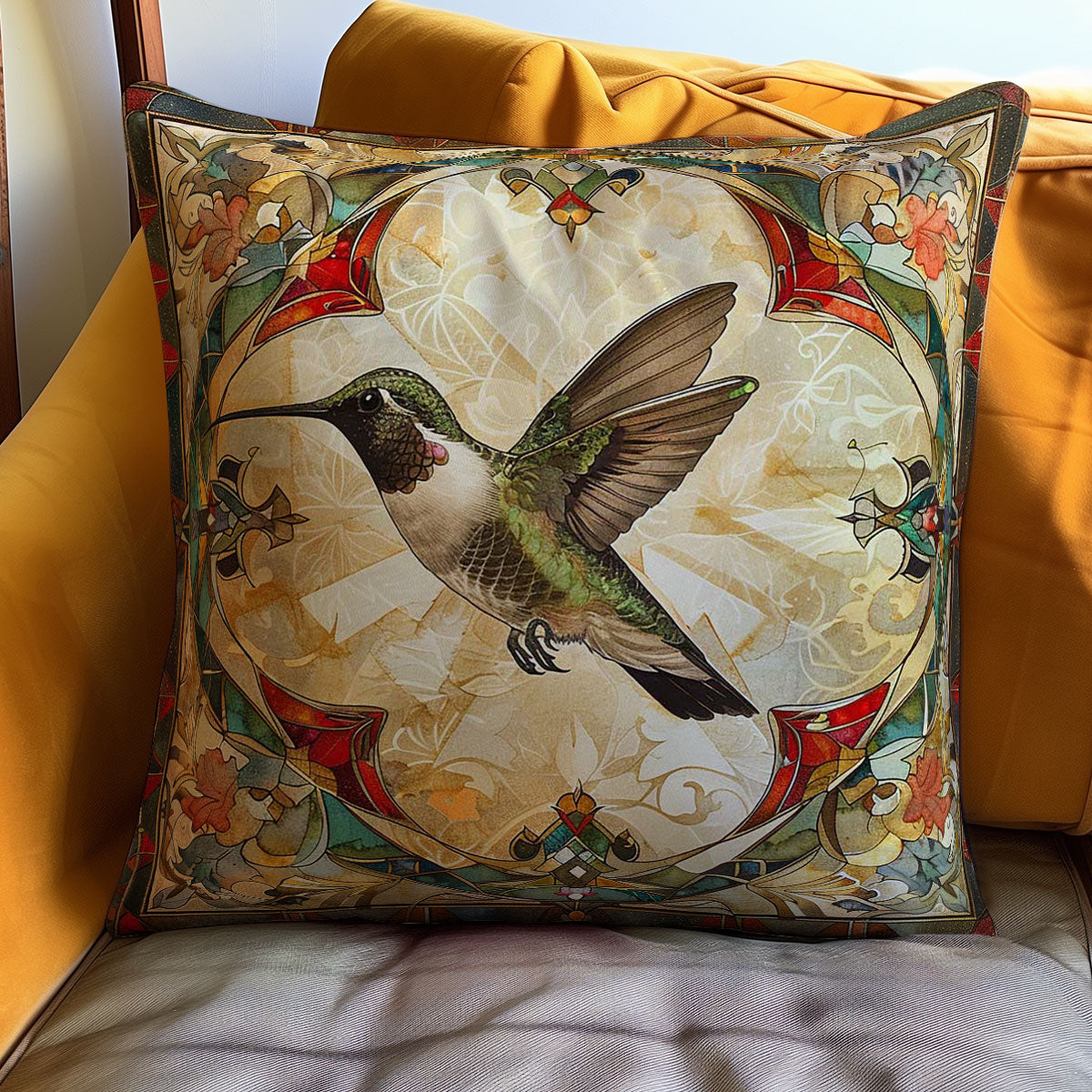 Hummingbird WJ0107023CL Quilt Pillow Case