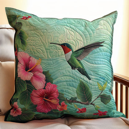 Hummingbird WJ0908043CL Quilt Pillow Case