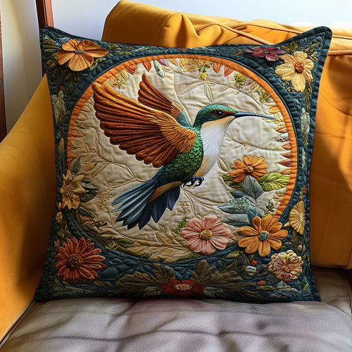 Hummingbird WJ1110035CL Quilt Pillow Case