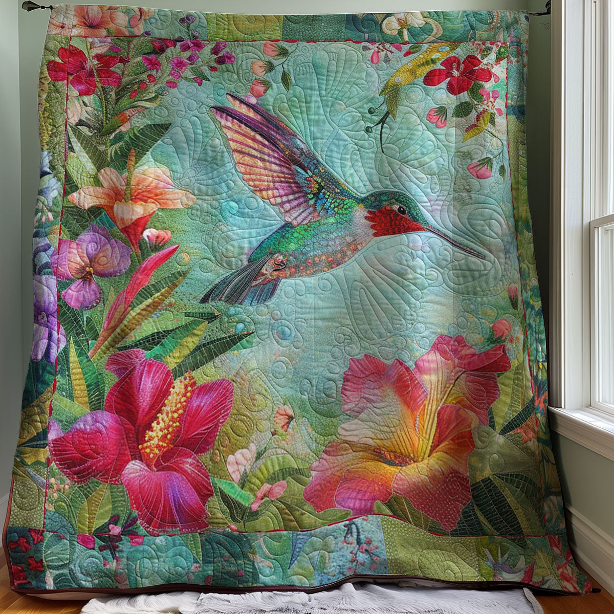 Hummingbird WJ1207013CL Quilt