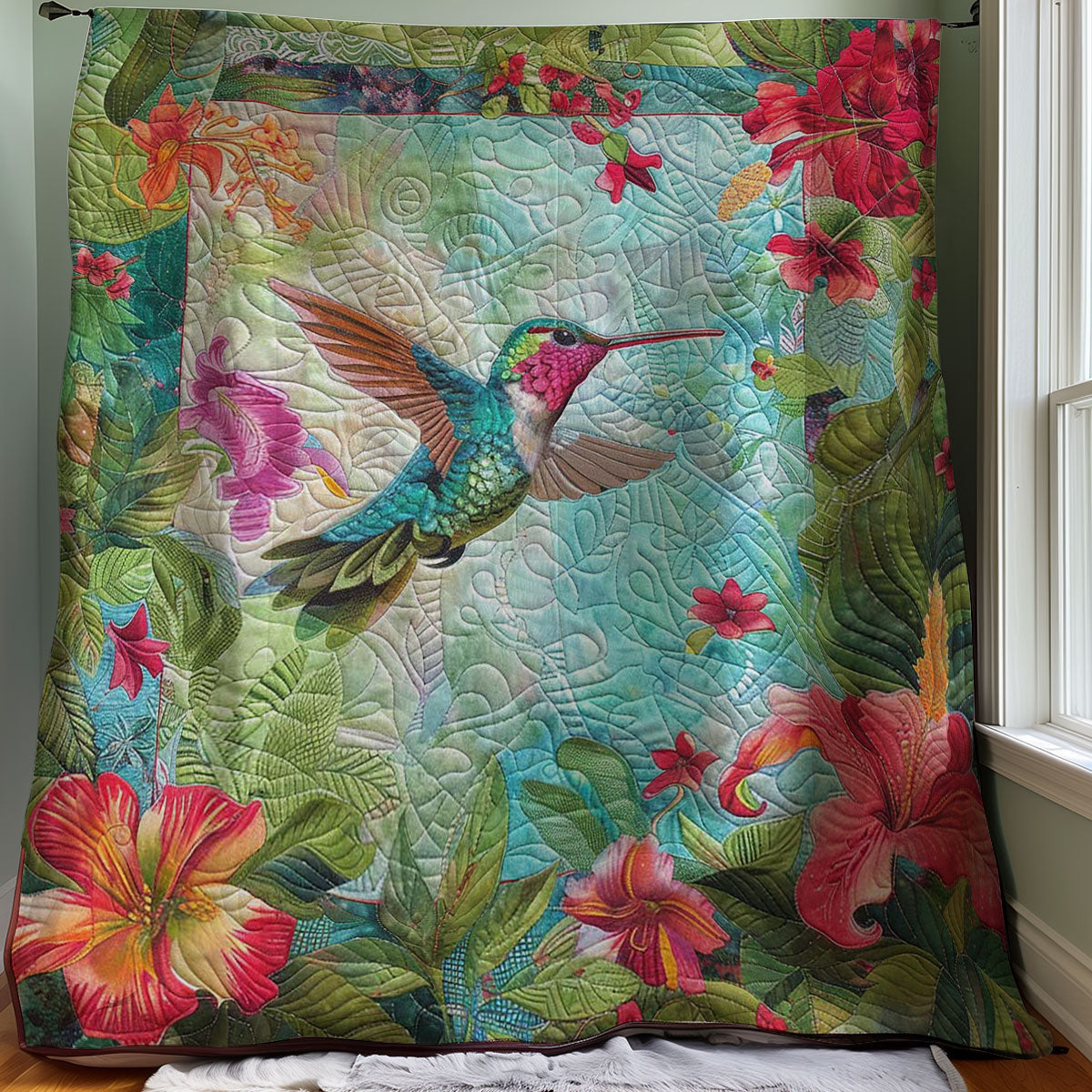 Hummingbird WJ1307012CL Quilt