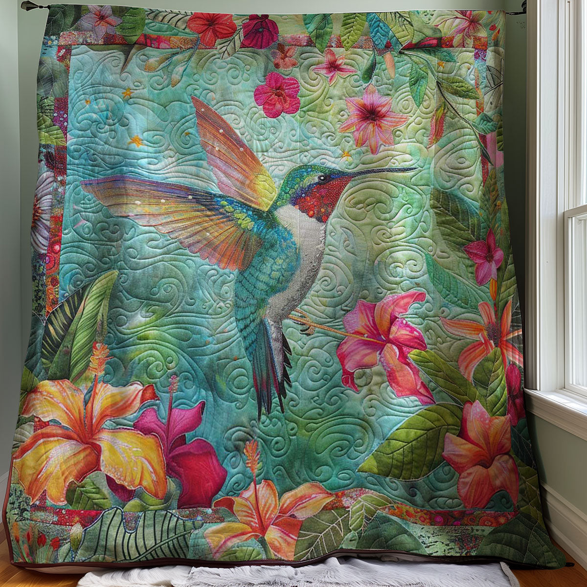 Hummingbird WJ1307014CL Quilt