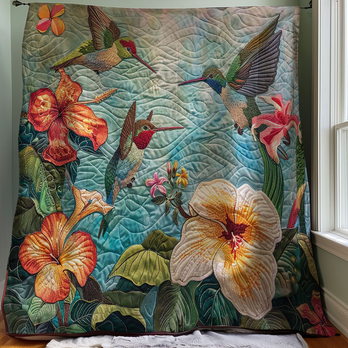 Hummingbird WJ1707013CL Quilt