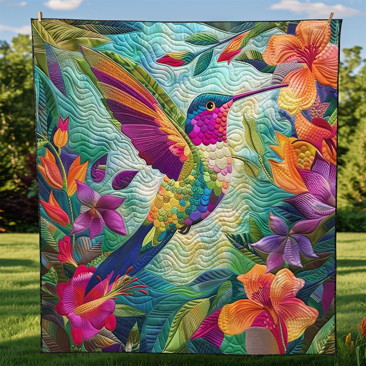 Hummingbird WJ2308014CL Quilt