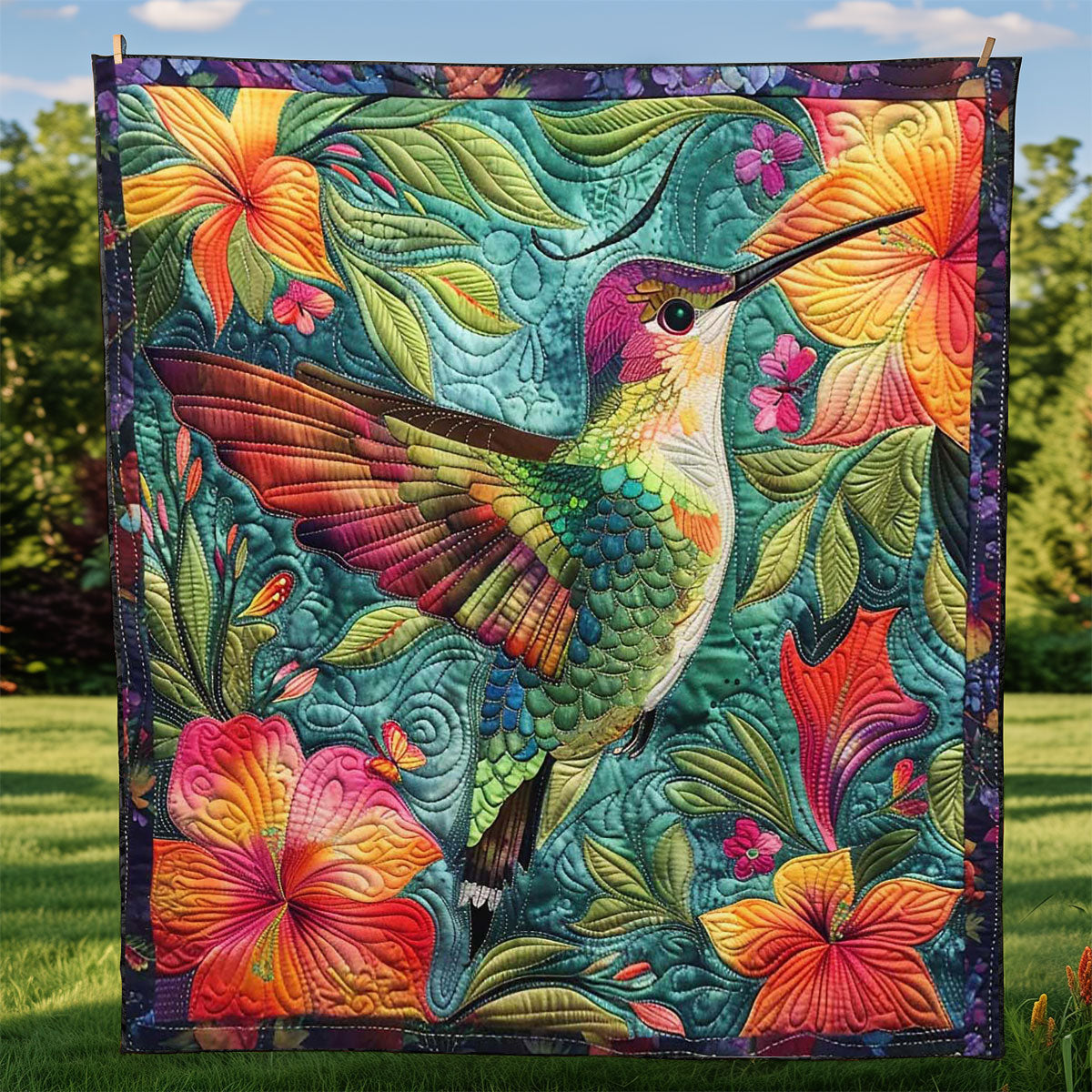 Hummingbird WJ2308015CL Quilt