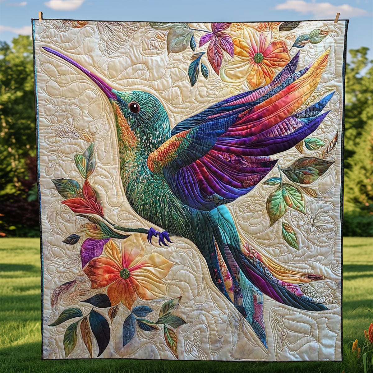 Hummingbird WJ2308017CL Quilt