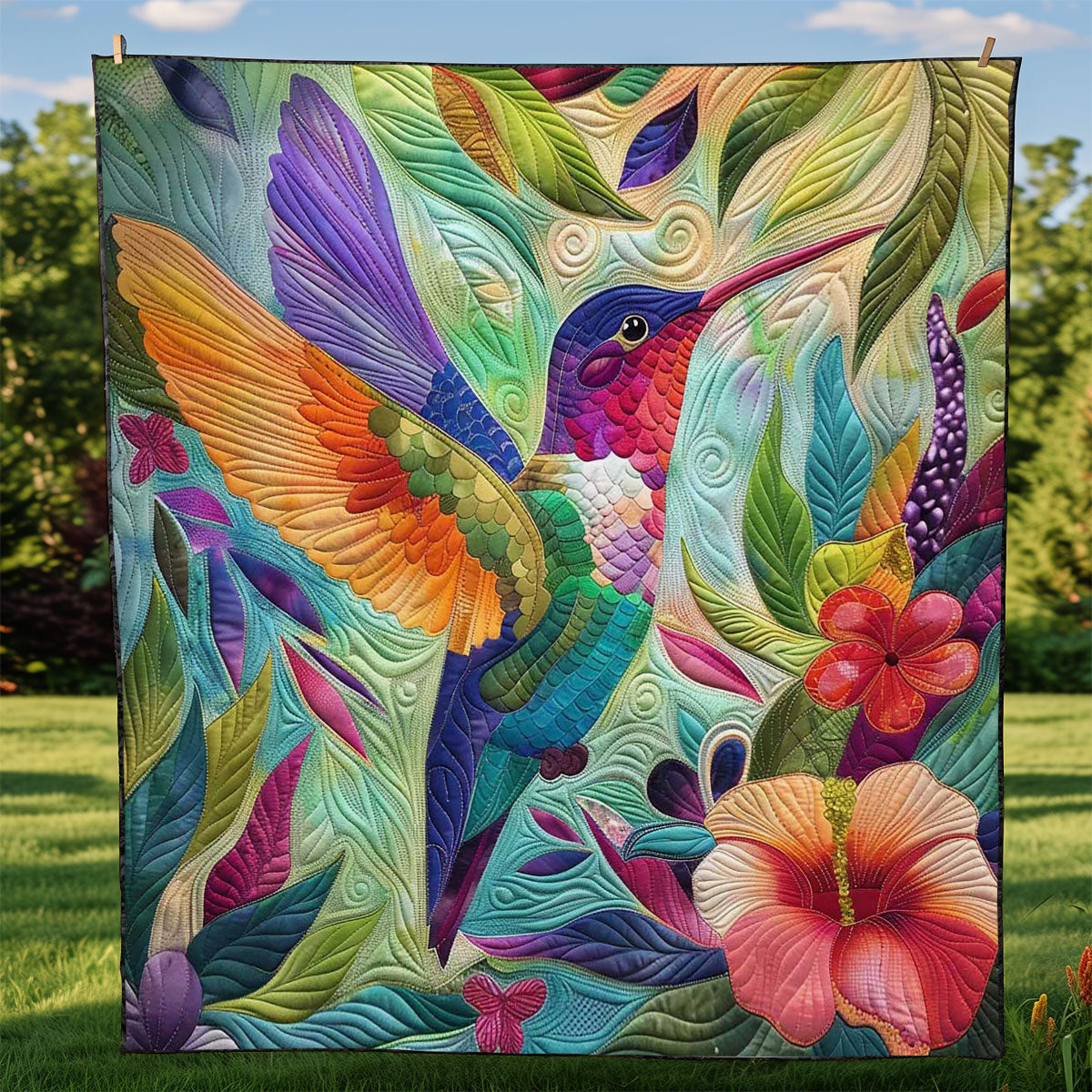 Hummingbird WJ2608016CL Quilt